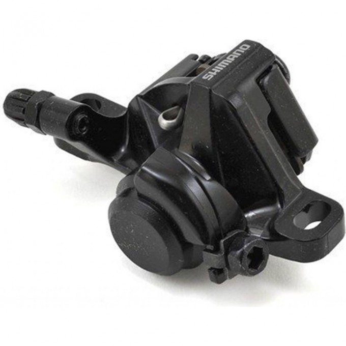 Калипер механический SHIMANO BR-M375, ЧЕРН, ПЕР. ИЛИ ЗАДН., ПЛАСТ. КОЛ, POST M. EBRM375MPRL Калипер механический SHIMANO BR-M375, ЧЕРН, ПЕР. ИЛИ ЗАДН., ПЛАСТ. КОЛ, POST M. EBRM375MPRL