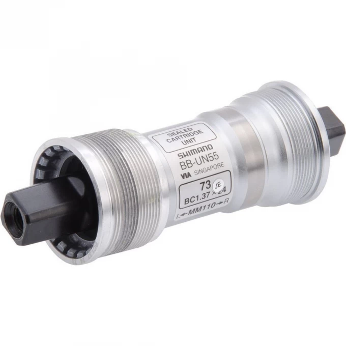 Каретка SHIMANO UN55, 73/110мм, без болтов EBBUN55C10 Каретка SHIMANO UN55, 73/110мм, без болтов EBBUN55C10