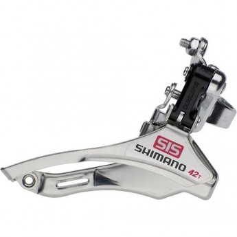 Переключатель передний SHIMANO TOURNEY, TY10, нижняя тяга, 28.6, 42T, без упаковки
