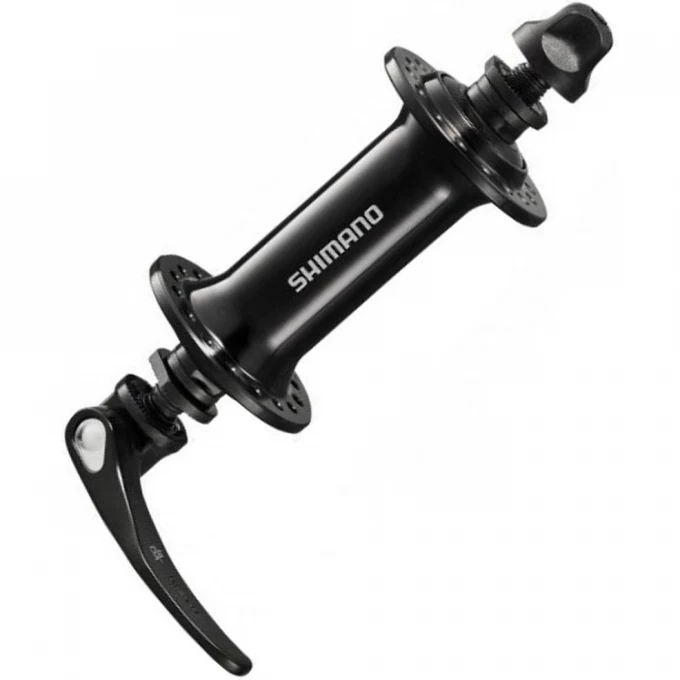 Втулка передняя SHIMANO RS400, 32 отверстия, QR 133 мм, черный EHBRS400BL Втулка передняя SHIMANO RS400, 32 отверстия, QR 133 мм, черный EHBRS400BL