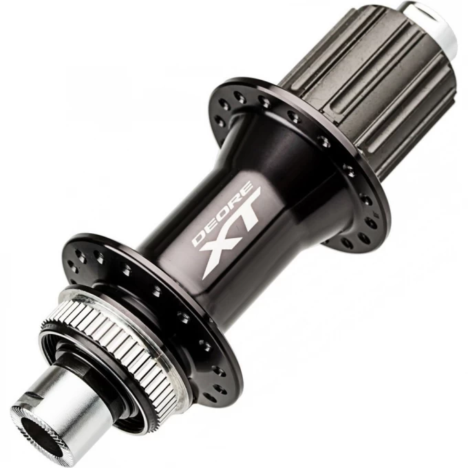 Втулка задняя SHIMANO DEORE XT, M8010, 32 отверстия, 8/9/10/11 скоростей, C.LOCK, под ось 12 мм (без оси), OLD:142 мм EFHM8010E