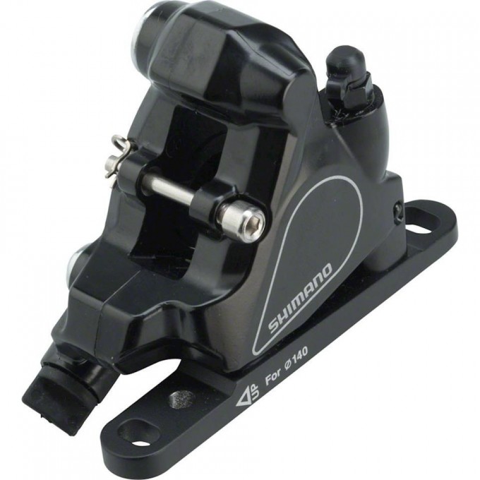 Калипер SHIMANO 105 RS405, передний, гидравлика, FLAT MOUNT, полимерные колодки L03A, IBRRS405F1RF Калипер SHIMANO 105 RS405, передний, гидравлика, FLAT MOUNT, полимерные колодки L03A, IBRRS405F1RF