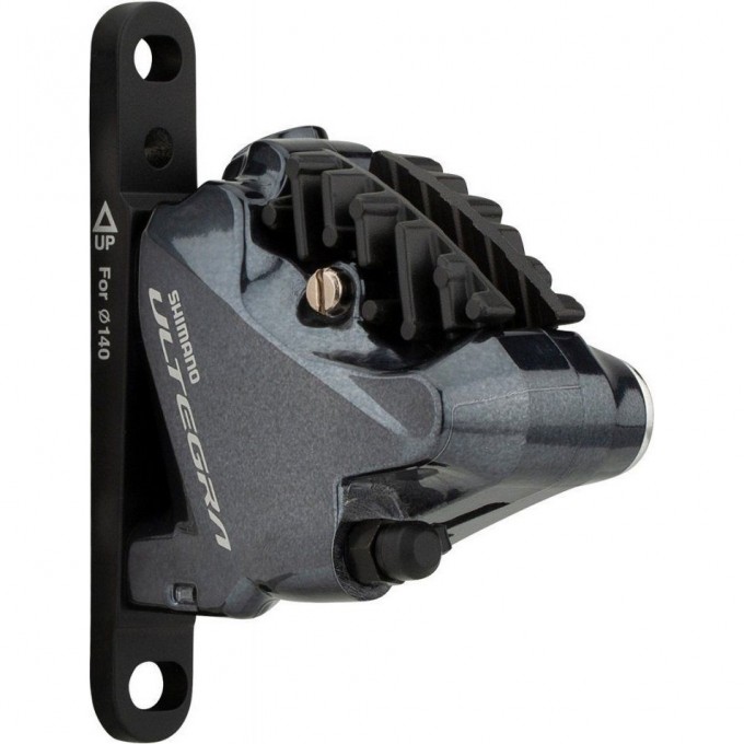 Калипер SHIMANO ULTEGRA R8070, передний, гидравлика, FLAT MOUNT, полимерные колодки L02A, IBRR8070F1RF Калипер SHIMANO ULTEGRA R8070, передний, гидравлика, FLAT MOUNT, полимерные колодки L02A, IBRR8070F1RF