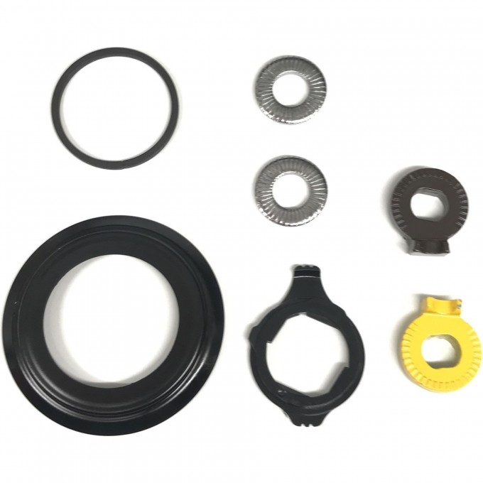 Комплект SHIMANO SM-7R45L, с шайбой 3,2 мм, 2 штуки, без гаек, правый пыльник KSM7R45N130X Комплект SHIMANO SM-7R45L, с шайбой 3,2 мм, 2 штуки, без гаек, правый пыльник KSM7R45N130X