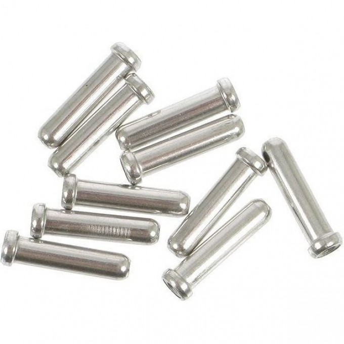 Концевик SHIMANO алюминиевый для троса тормоза, 10 штук Y62098070 Концевик SHIMANO алюминиевый для троса тормоза, 10 штук Y62098070