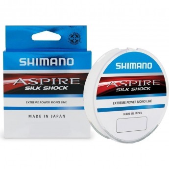 Леска плетёная SHIMANO ASPIRE SILK SHOCK 50м прозрачная 0,10мм 1,2кг