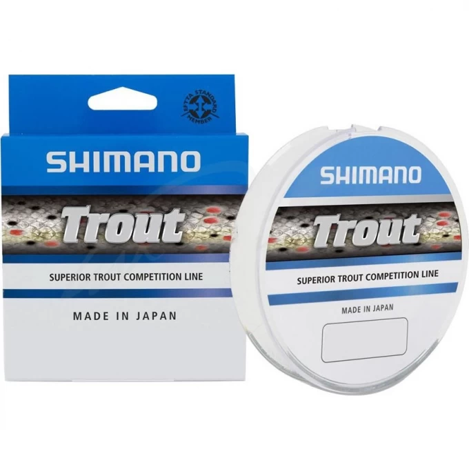 Леска SHIMANO TROUT COMPETITION MONO 150m красная 0,12мм TROUTCM15012