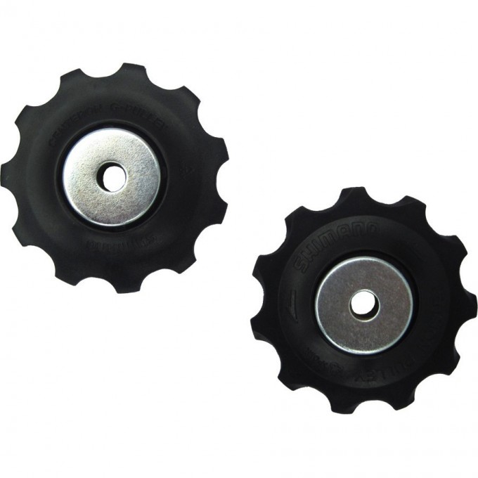 Ролики для велосипеда SHIMANO Y-PART RD-M6000, SGS, 10 скоростей, пара роликов Y3E498020 Ролики для велосипеда SHIMANO Y-PART RD-M6000, SGS, 10 скоростей, пара роликов Y3E498020