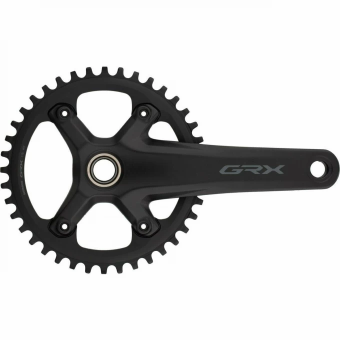 Система SHIMANO GRX, RX600, 170 мм, 11 скоростей, интегрированный вал, 40T без каретки EFCRX600111CXB0 Система SHIMANO GRX, RX600, 170 мм, 11 скоростей, интегрированный вал, 40T без каретки EFCRX600111CXB0