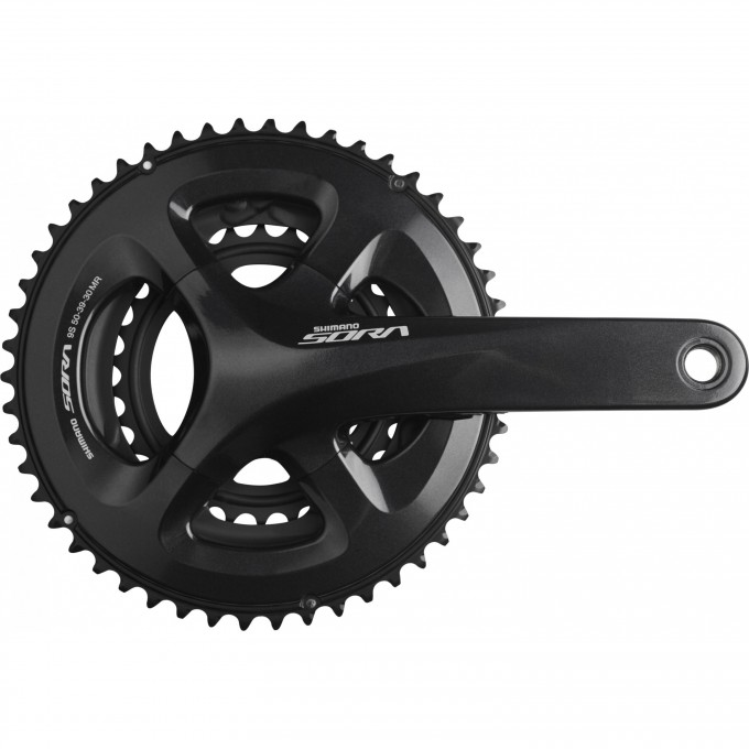 Система SHIMANO SORA, R3030, 170 мм, 50/39/30 EFCR3030CX090X Система SHIMANO SORA, R3030, 170 мм, 50/39/30 EFCR3030CX090X