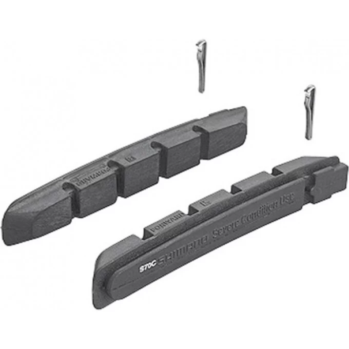 Вкладыш тормозной колодки SHIMANO для v-brake, S70C для тяжел. усл. Y8A298030 Вкладыш тормозной колодки SHIMANO для v-brake, S70C для тяжел. усл. Y8A298030