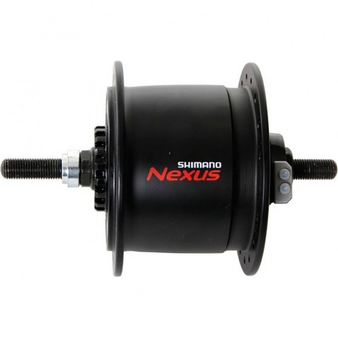 Втулка SHIMANO C6000, динамо, 36 отверстия, 6V-2.4W, под роллер, под гайки, черный, EDHC60002RDNL Втулка SHIMANO C6000, динамо, 36 отверстия, 6V-2.4W, под роллер, под гайки, черный, EDHC60002RDNL