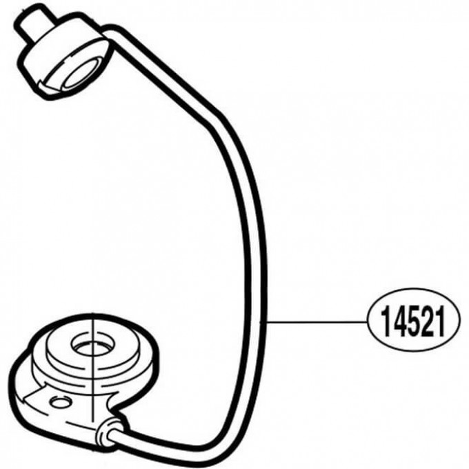 Запчасть для катушки SHIMANO BAIL ASSEMBLY дуга лесоукладывателя RD14521 Запчасть для катушки SHIMANO BAIL ASSEMBLY дуга лесоукладывателя RD14521