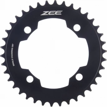 Звезда передняя SHIMANO 38T черного цвета FC-M640