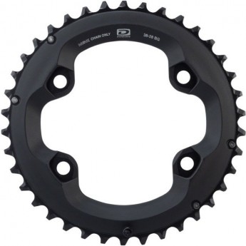 Звезда передняя SHIMANO DEORE, для M6000-2, 34T, черный, Y1WD98040