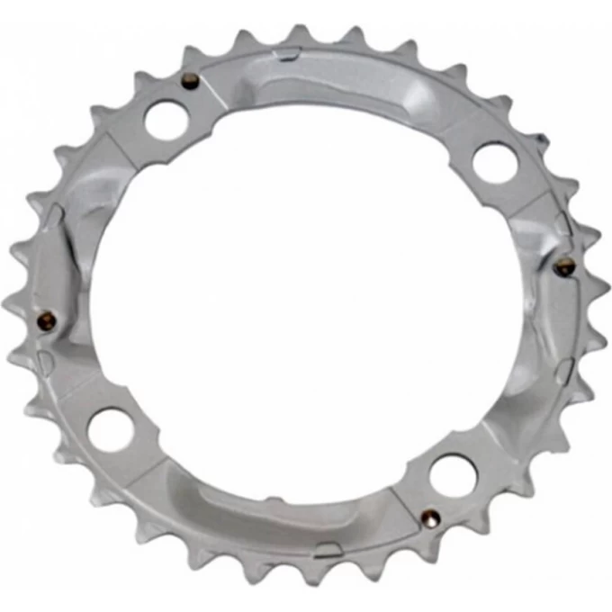 Звезда передняя SHIMANO FC-M430-8 32T серебристая, с защитой Y1M098060 Звезда передняя SHIMANO FC-M430-8 32T серебристая, с защитой Y1M098060