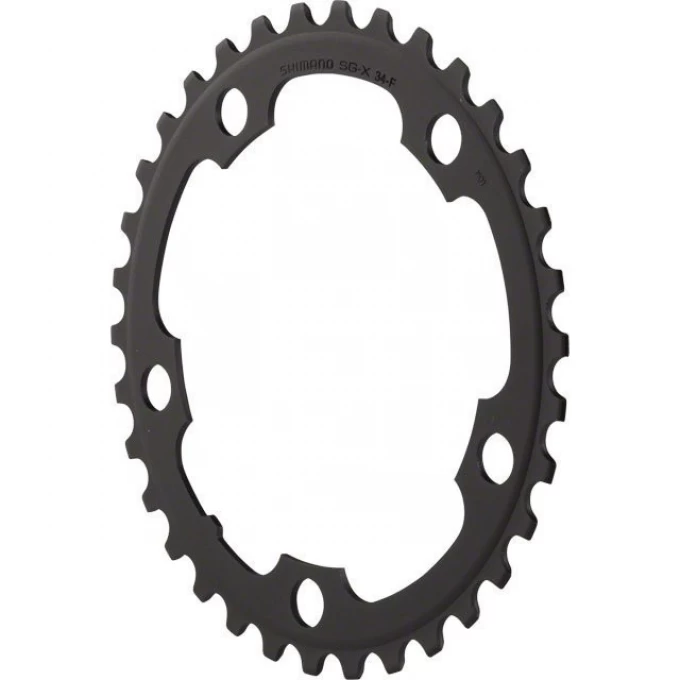 Звезда передняя SHIMANO Y-PART , для FC-3550, 34T, цвет черный Y1NB34000 Звезда передняя SHIMANO Y-PART , для FC-3550, 34T, цвет черный Y1NB34000