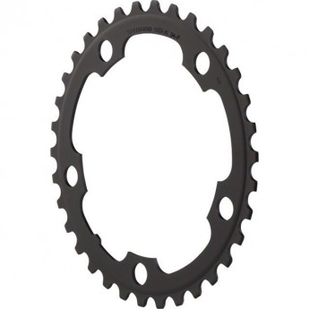 Звезда передняя SHIMANO Y-PART, для FC-RS500, 36T-MJ, черная, для 46-36T/52-36T