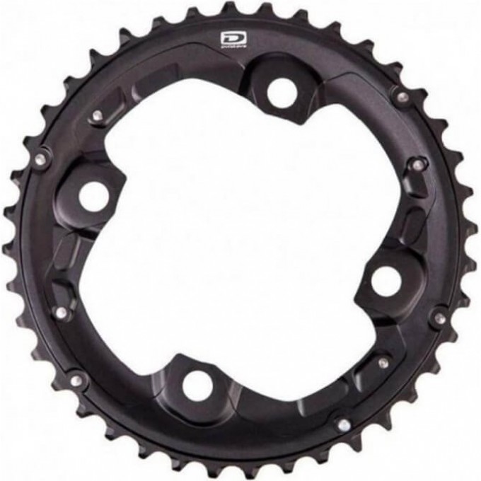 Звезда передняя SHIMANO Y-PART FC-M615, 38T-AK, черная Y1P098020 Звезда передняя SHIMANO Y-PART FC-M615, 38T-AK, черная Y1P098020