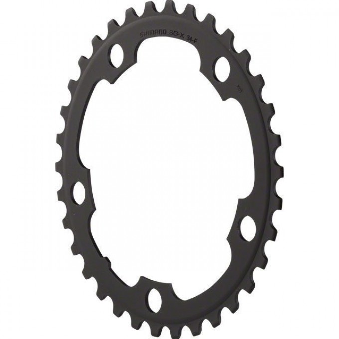 Звезда передняя SHIMANO Y-PART FC-RS500, 52T-MJ, черная, для 52-36T Y1PR98060
